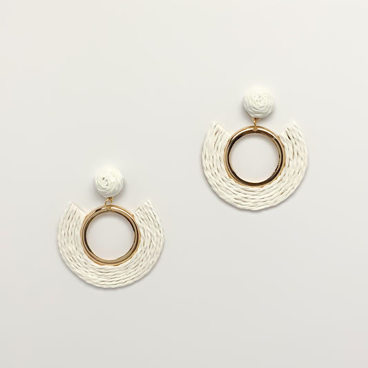 Twine Hoop Earrings