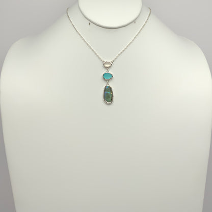 Lucite Drop Necklace