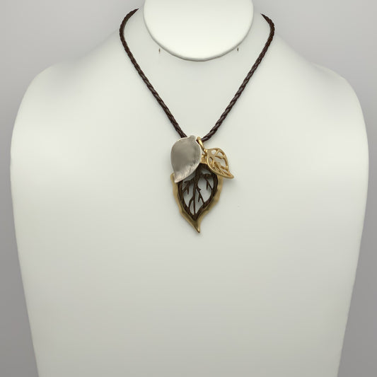 Leaf Drop Necklace