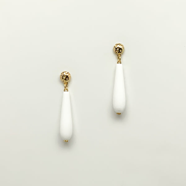 Long Lucite Drop Earring