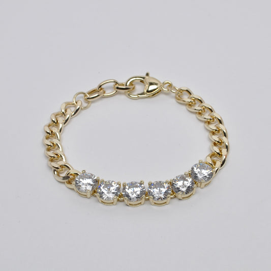 Circle Crystal Bracelet