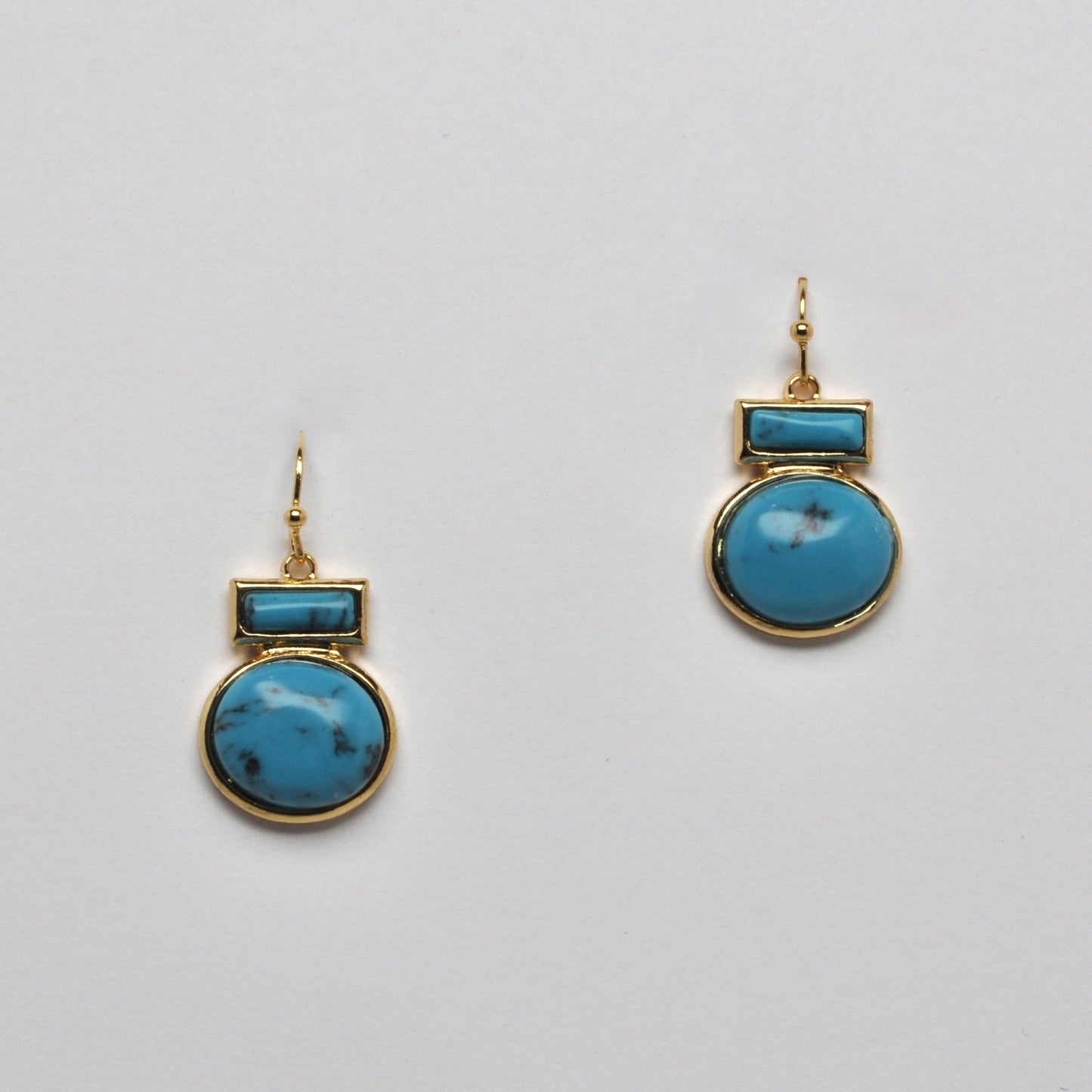 Oval Cut Drop Earrings