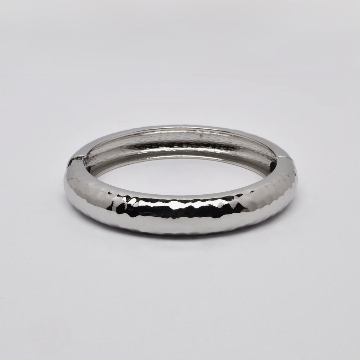 Metallic Hammered Bracelet