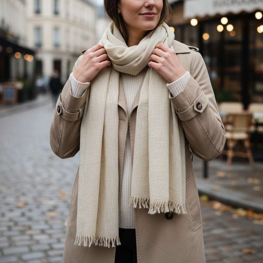 Linen Solid Color Scarf