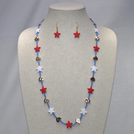 Stars and Hearts Necklace