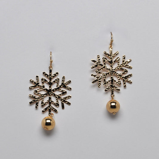 Snowflake Statement Earrings