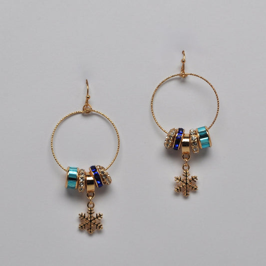 Snowflake Charms Earrings