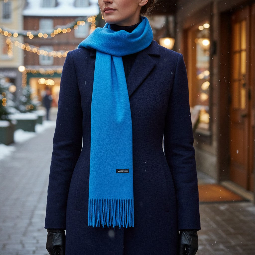 Cashmere Fringed Scarf