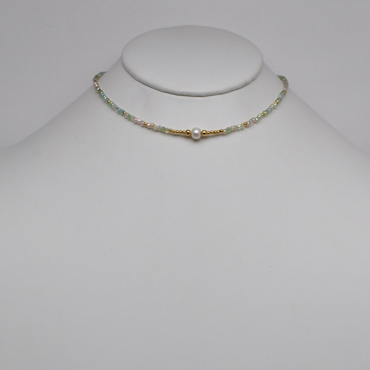 Pearl Beaded Boho Necklace