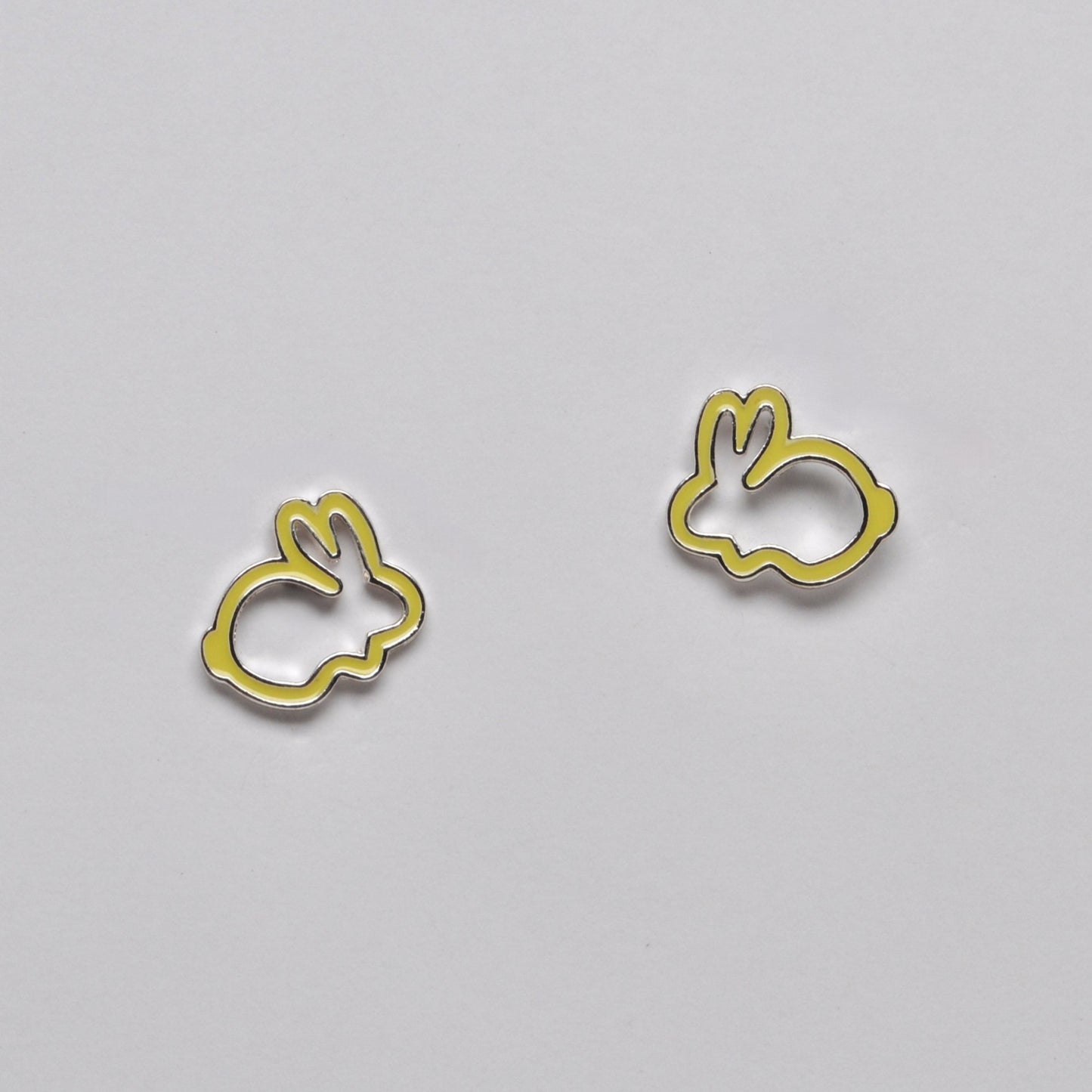 Silhouette Bunny Holiday Earrings