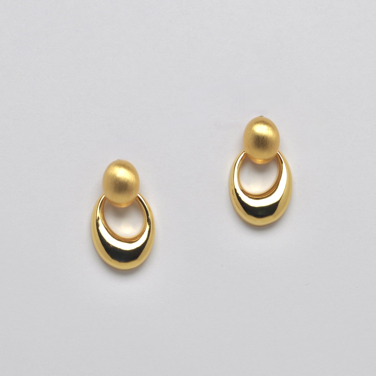 Door Knocker Design Earrings