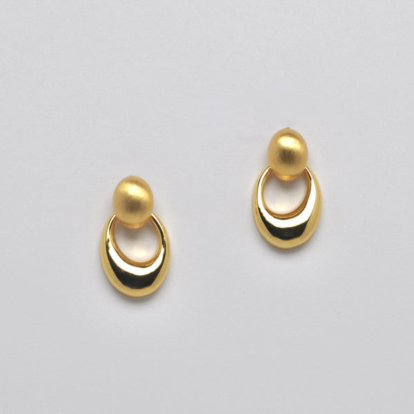 Door Knocker Design Earrings