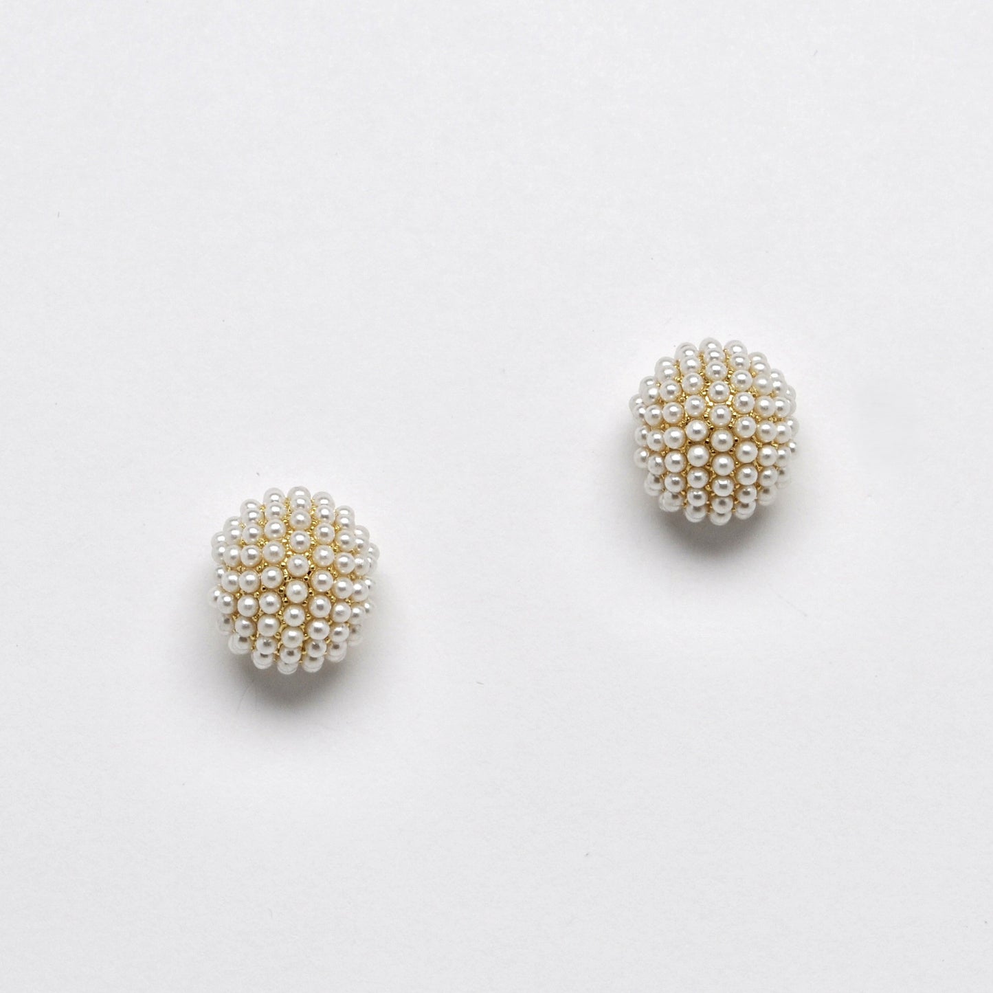 Pearl Ball Earrings