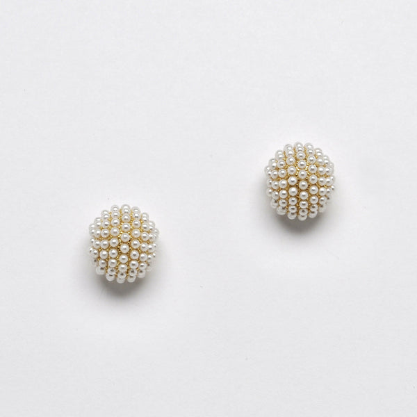 Pearl Ball Earrings