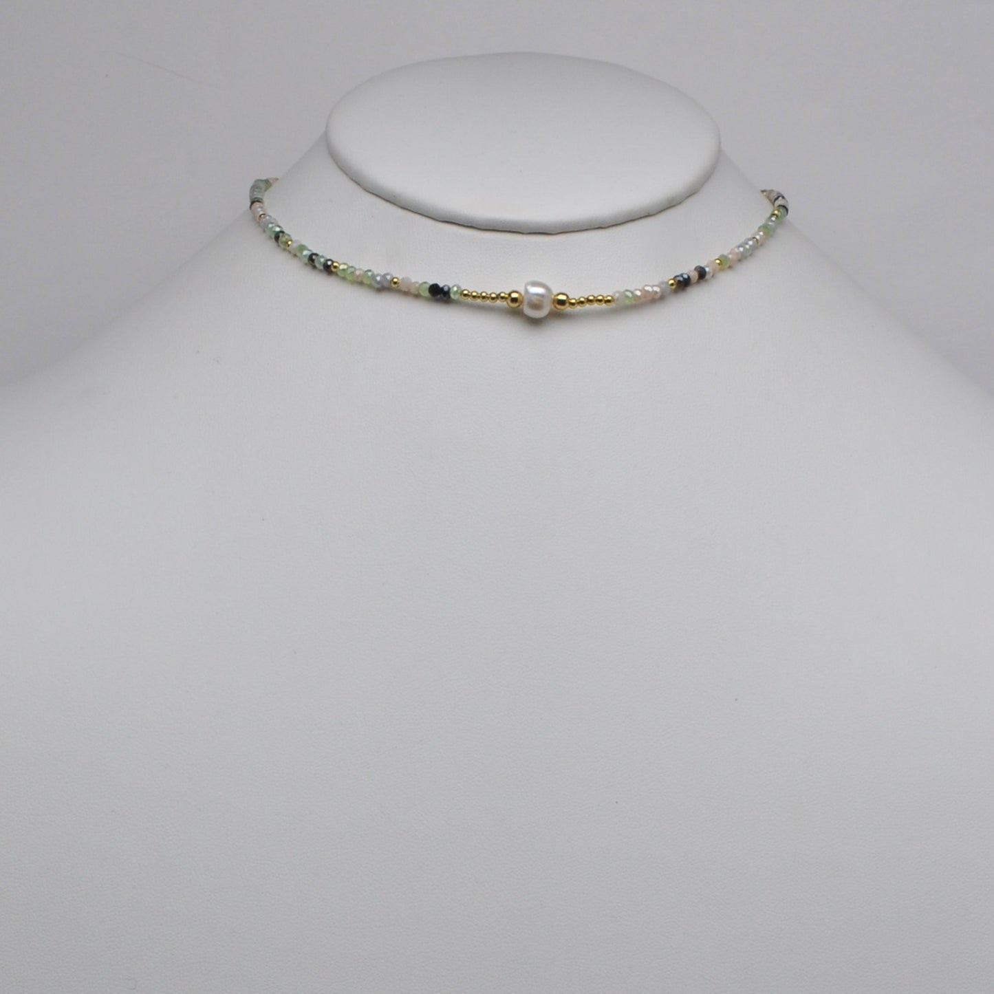 Pearl Beaded Boho Necklace