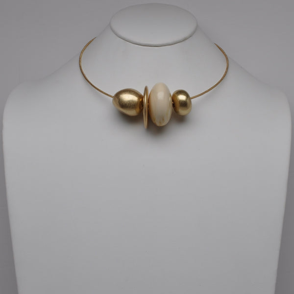 Multi-Shape Bead Choker