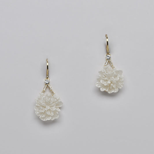 Teardrop Flower Design Earrings