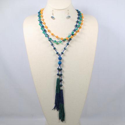 Triple strand tassel