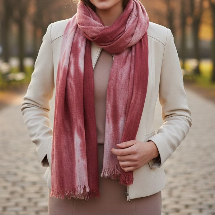 Linen Mix Color Scarf