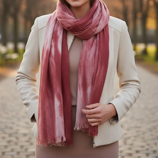 Linen Mix Color Scarf