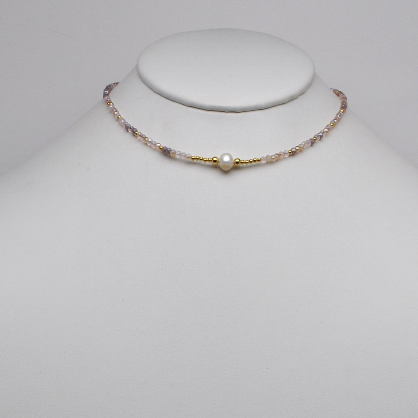 Pearl Beaded Boho Necklace