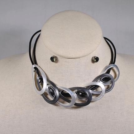 Cord metal charm