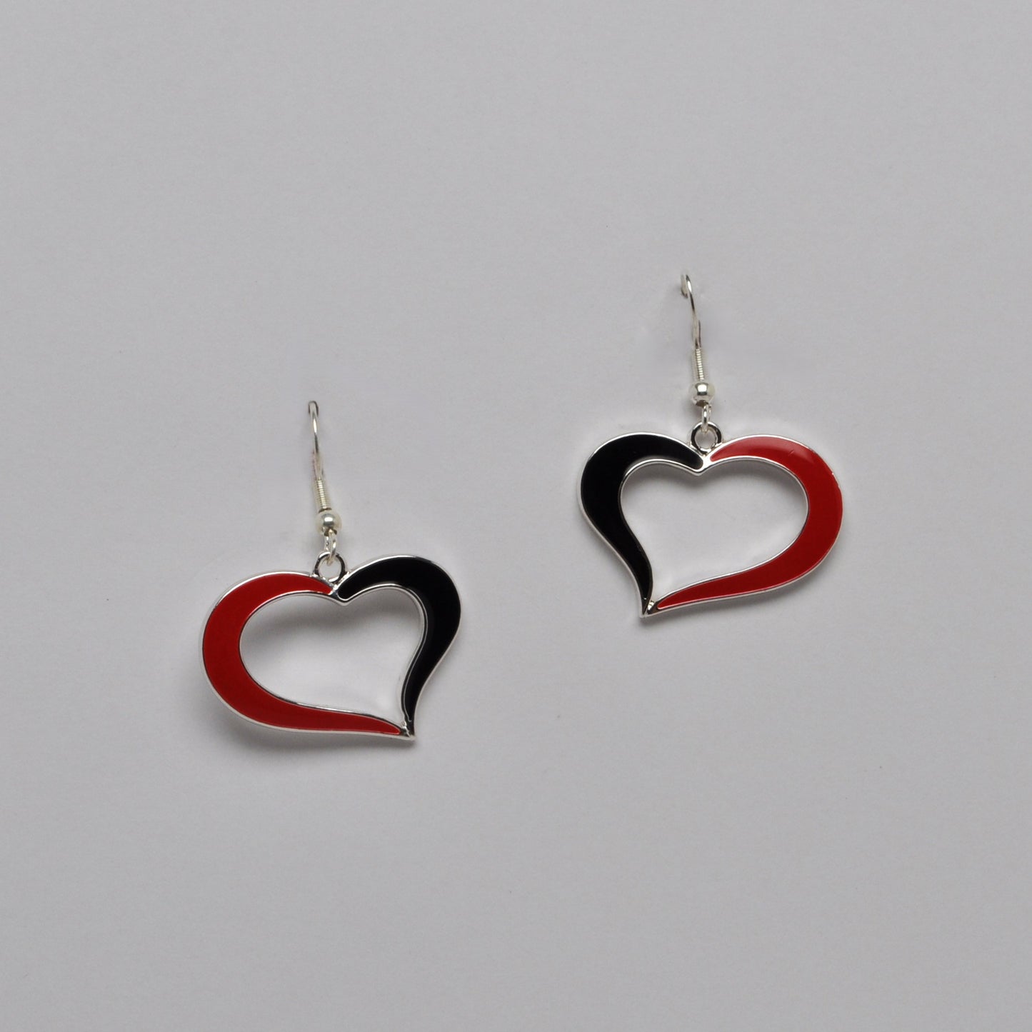 Swirl Heart Earrings