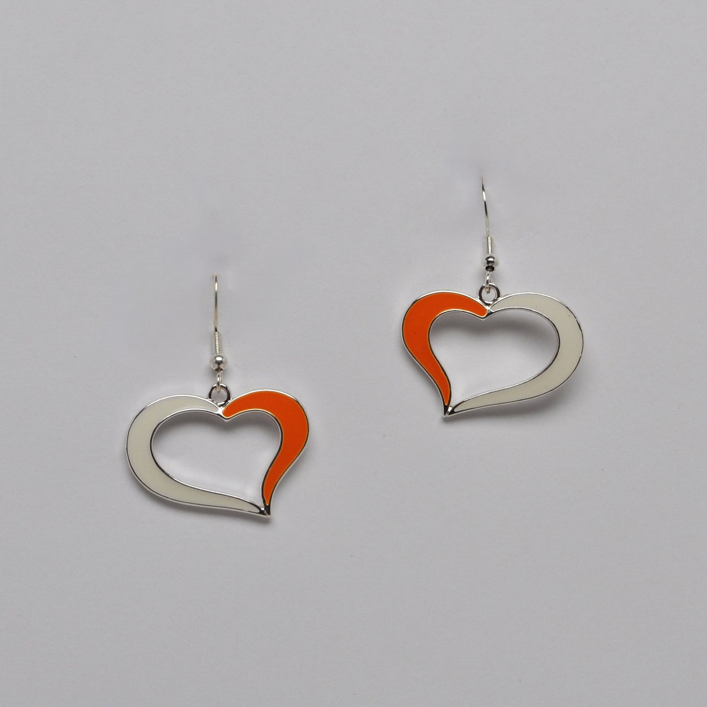 Swirl Heart Earrings