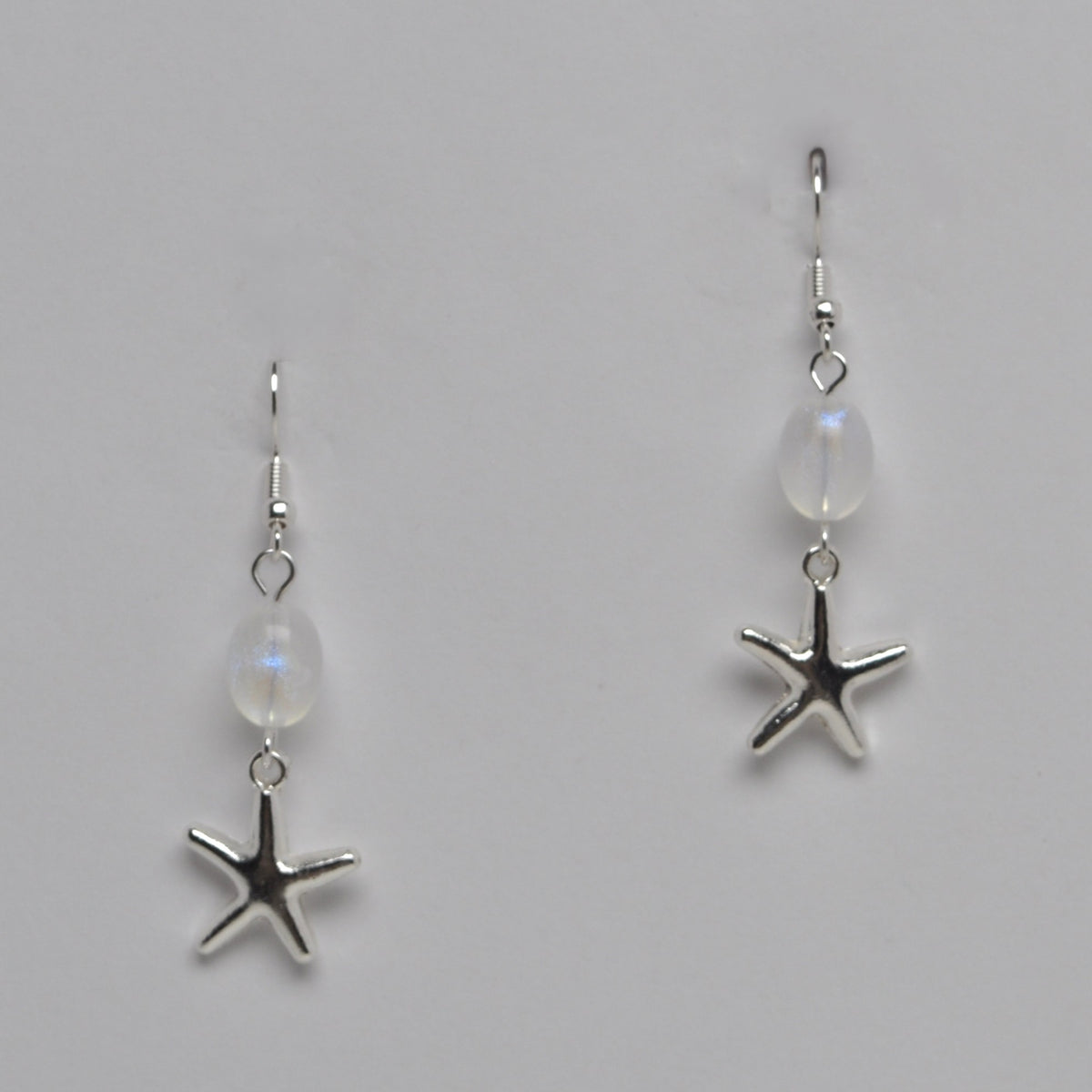 Starfish Bead Drop Earrings