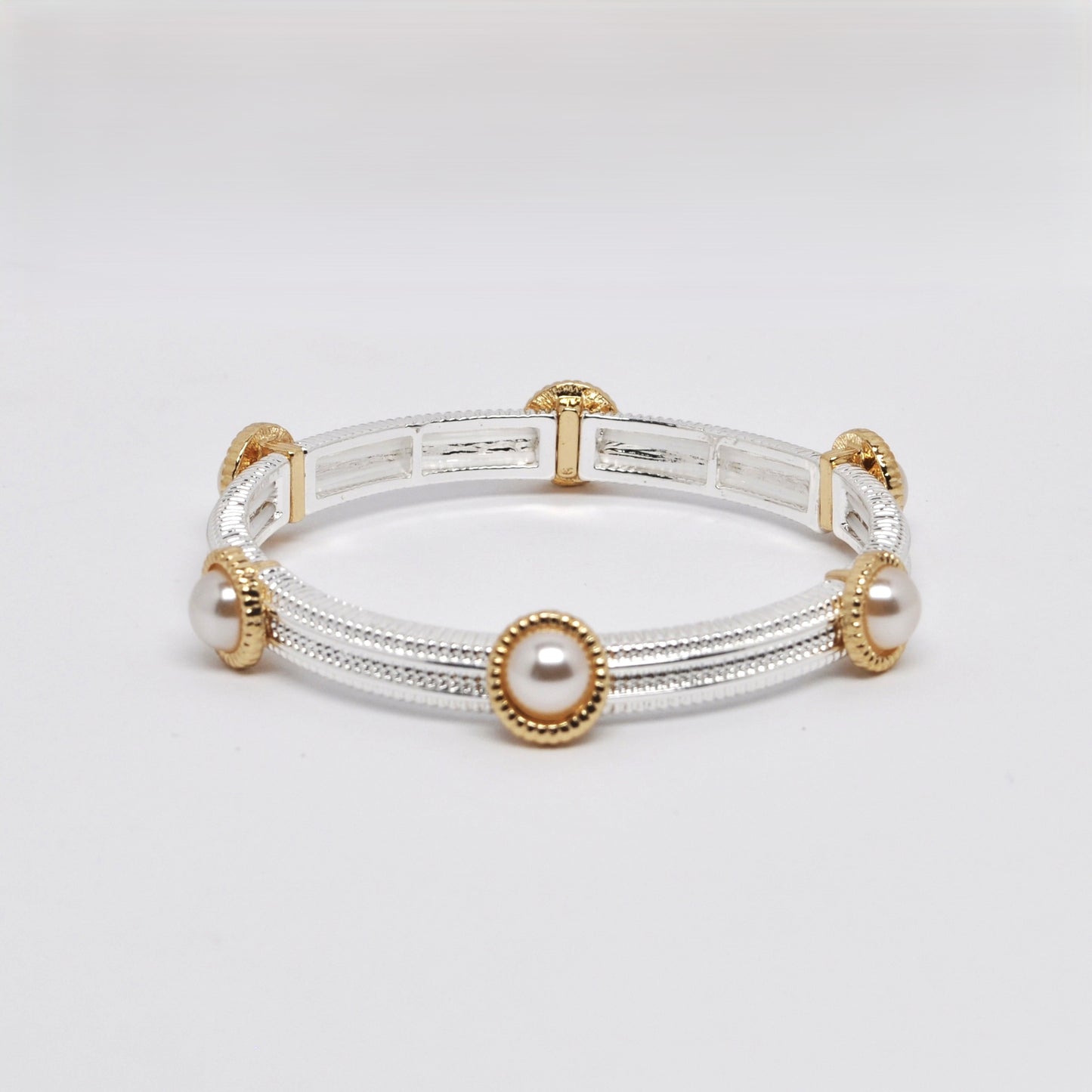 Pearl Accent Stretch Bracelet
