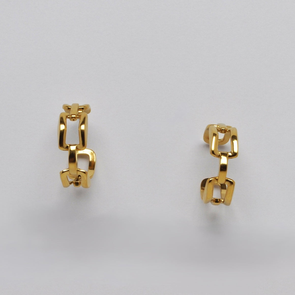 Hoop Chain Design Earrings