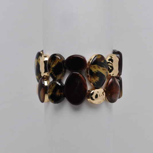 Lucite Oval Style Bracelet