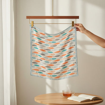 Vibrant Design Square Scarf
