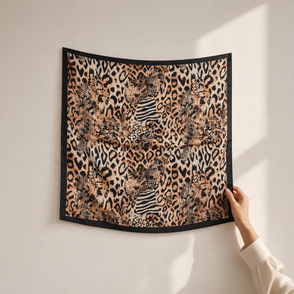Animal Print Mix Scarf