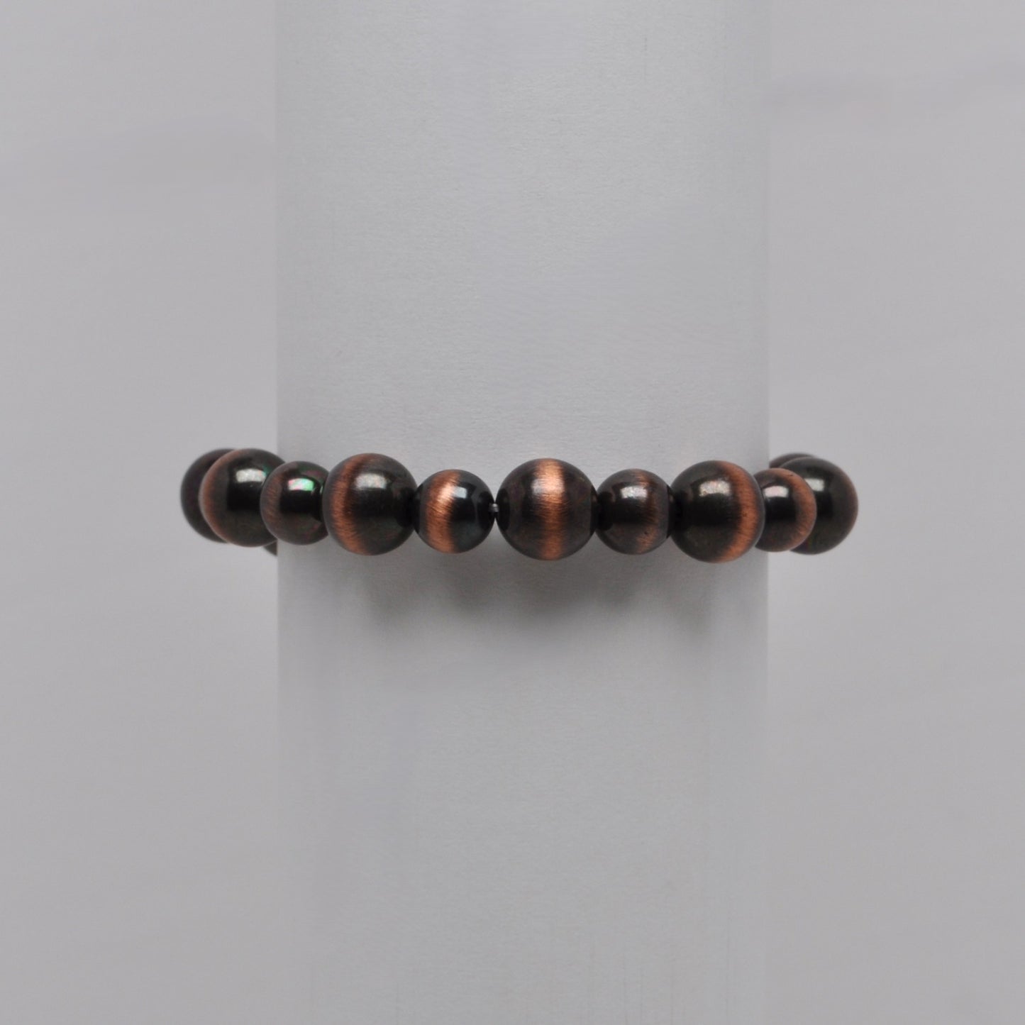 Metallic Style Bead Bracelet