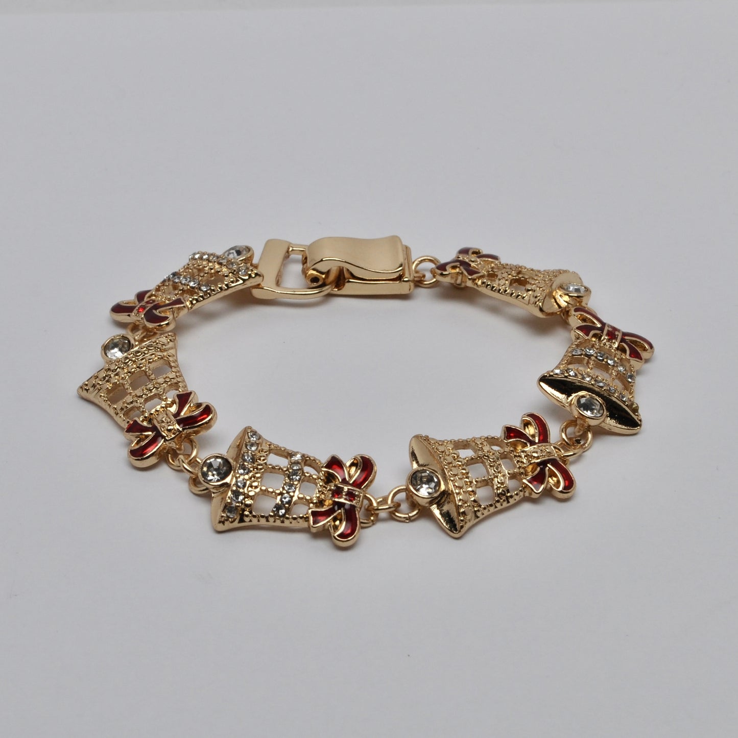 Holiday Bell Bling Bracelet