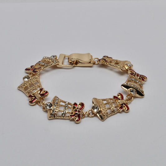 Holiday Bell Bling Bracelet