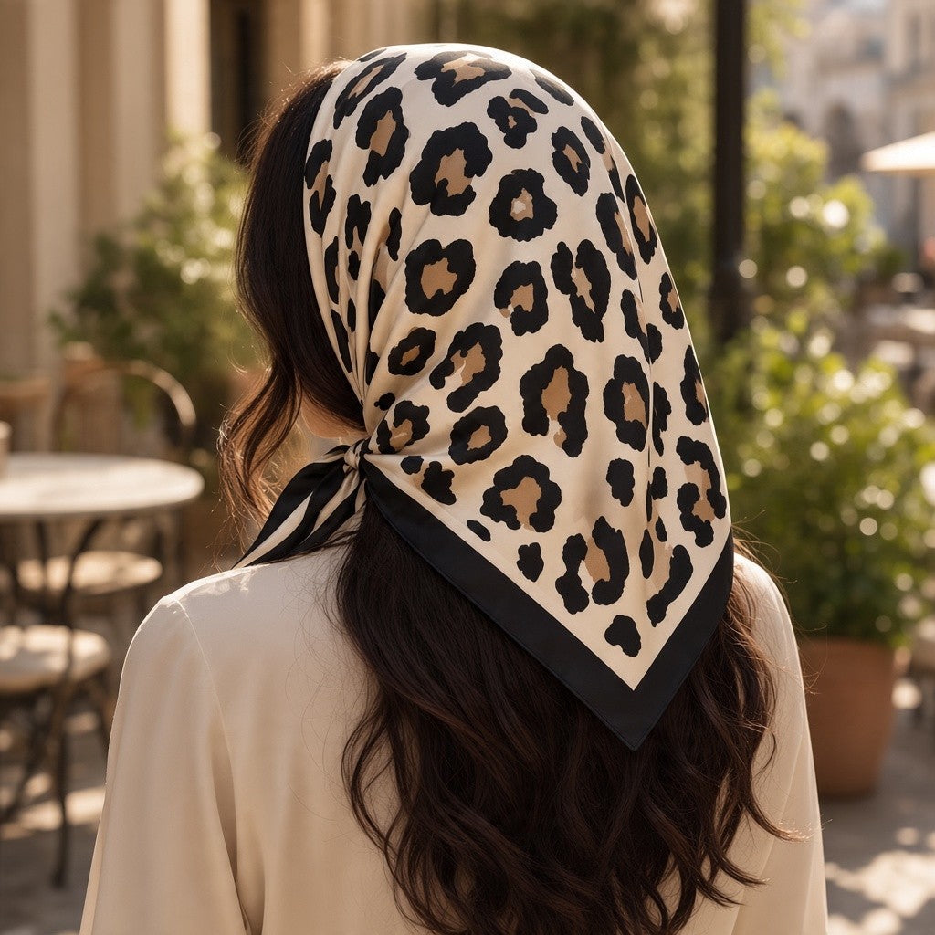 Cheetah Print Scarf