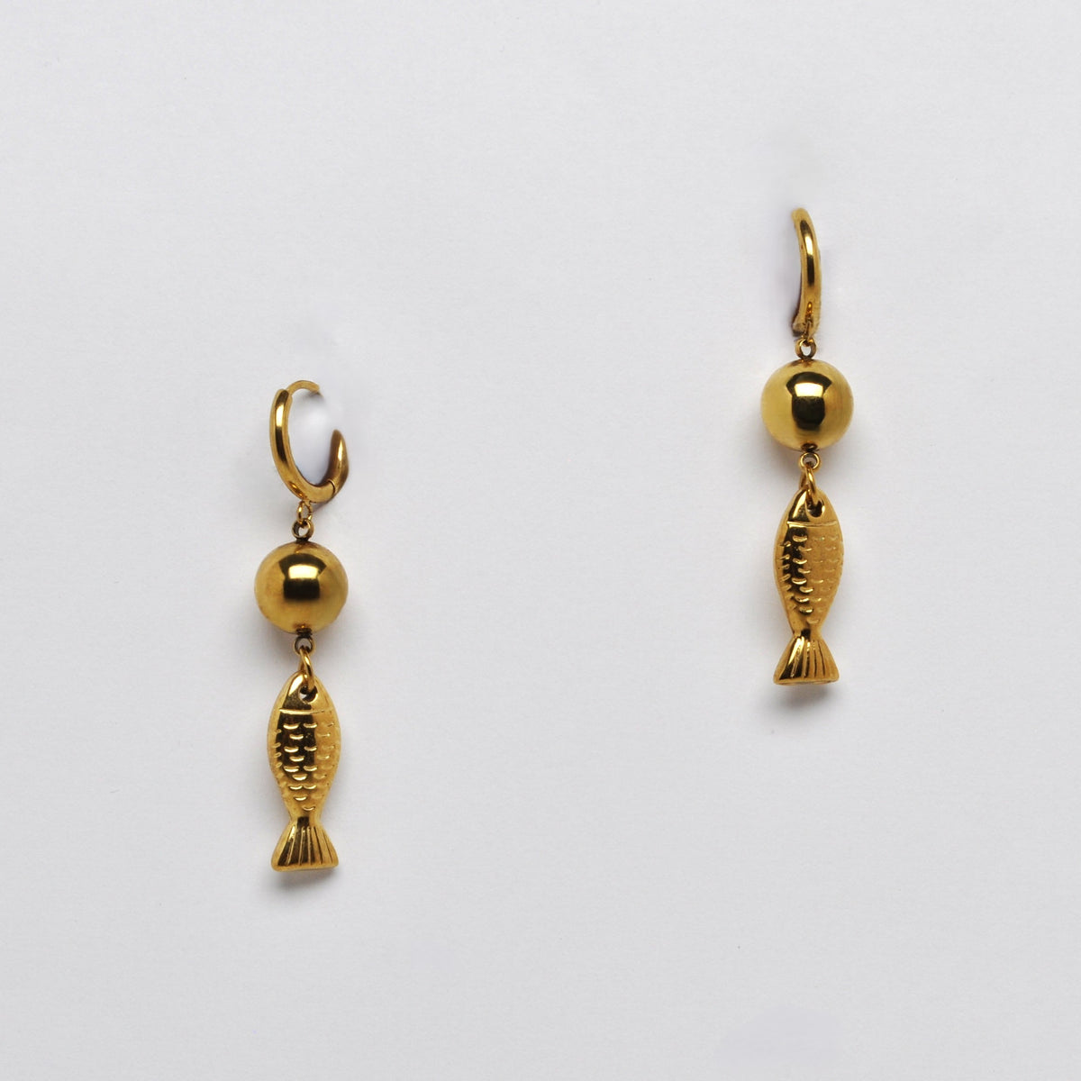 Dangle Sealife Fish Statement Earrings