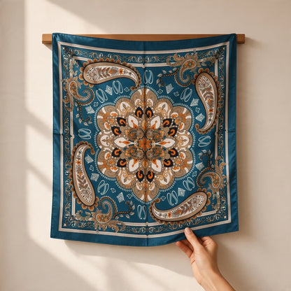Paisley Medallion Scarf