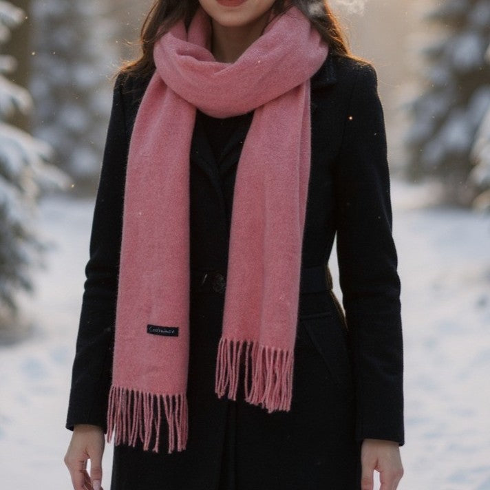 Cashmere Fringed Scarf