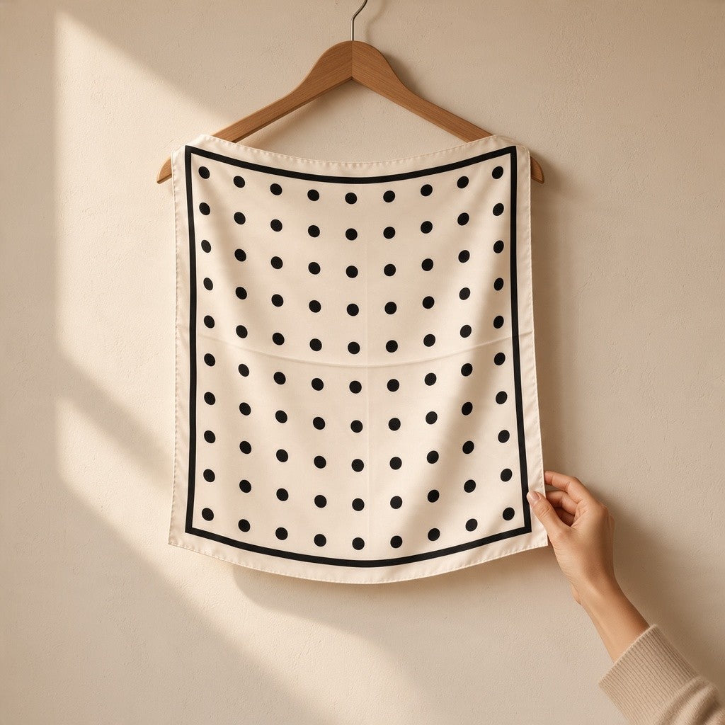 Polka Dot Scarf