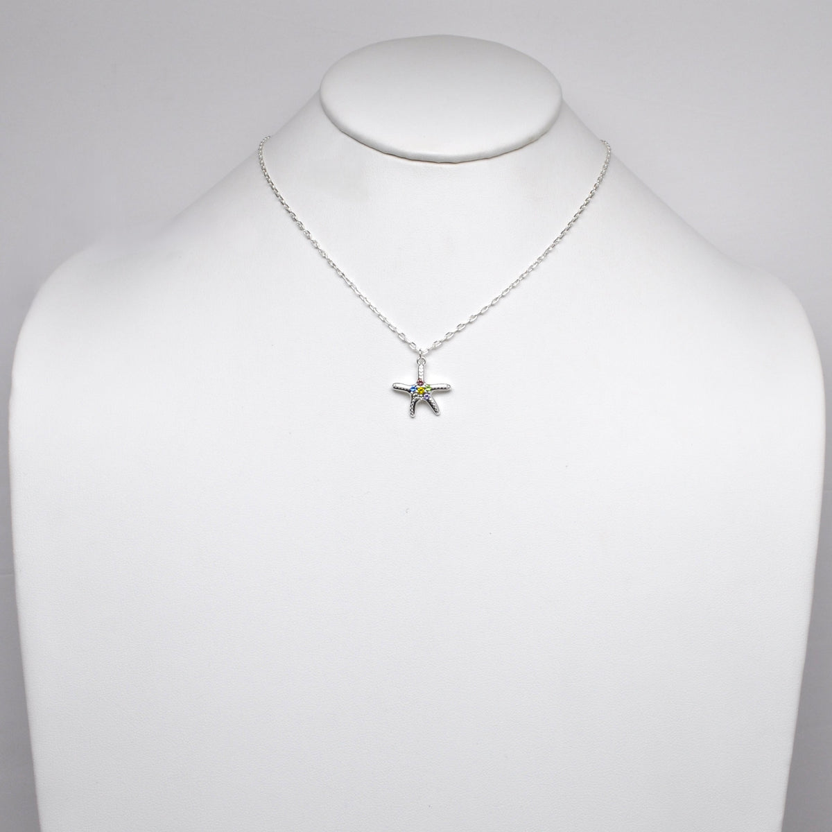 Starfish Bling Pendant Necklace