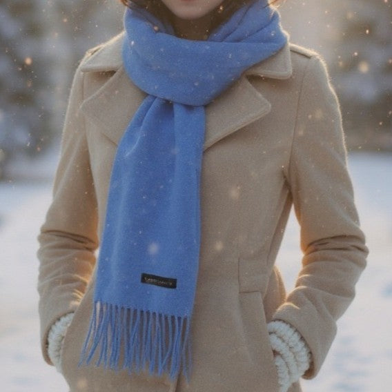 Cashmere Fringed Scarf