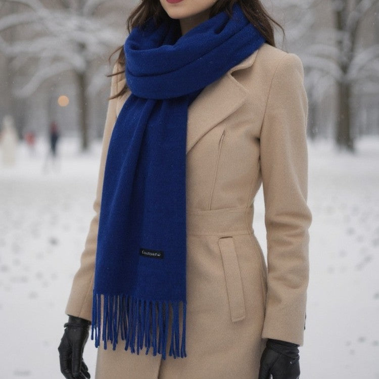 Cashmere Fringed Scarf