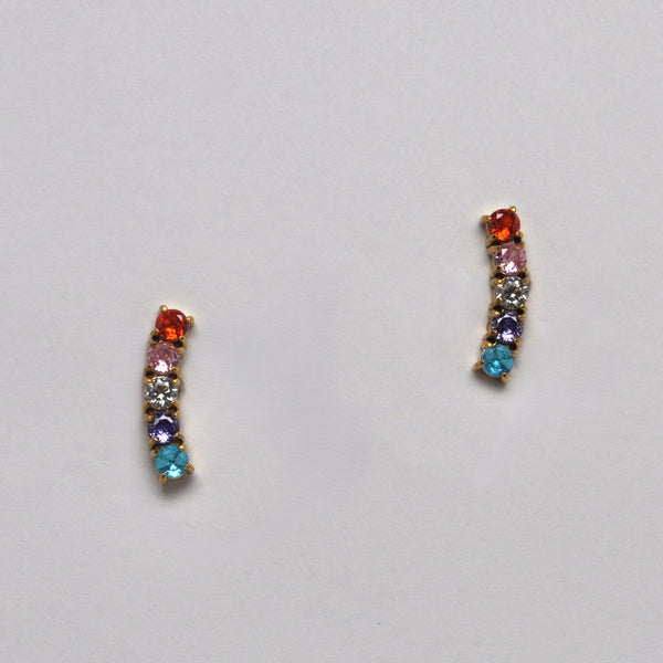 Crystal Ear Climber Earrings