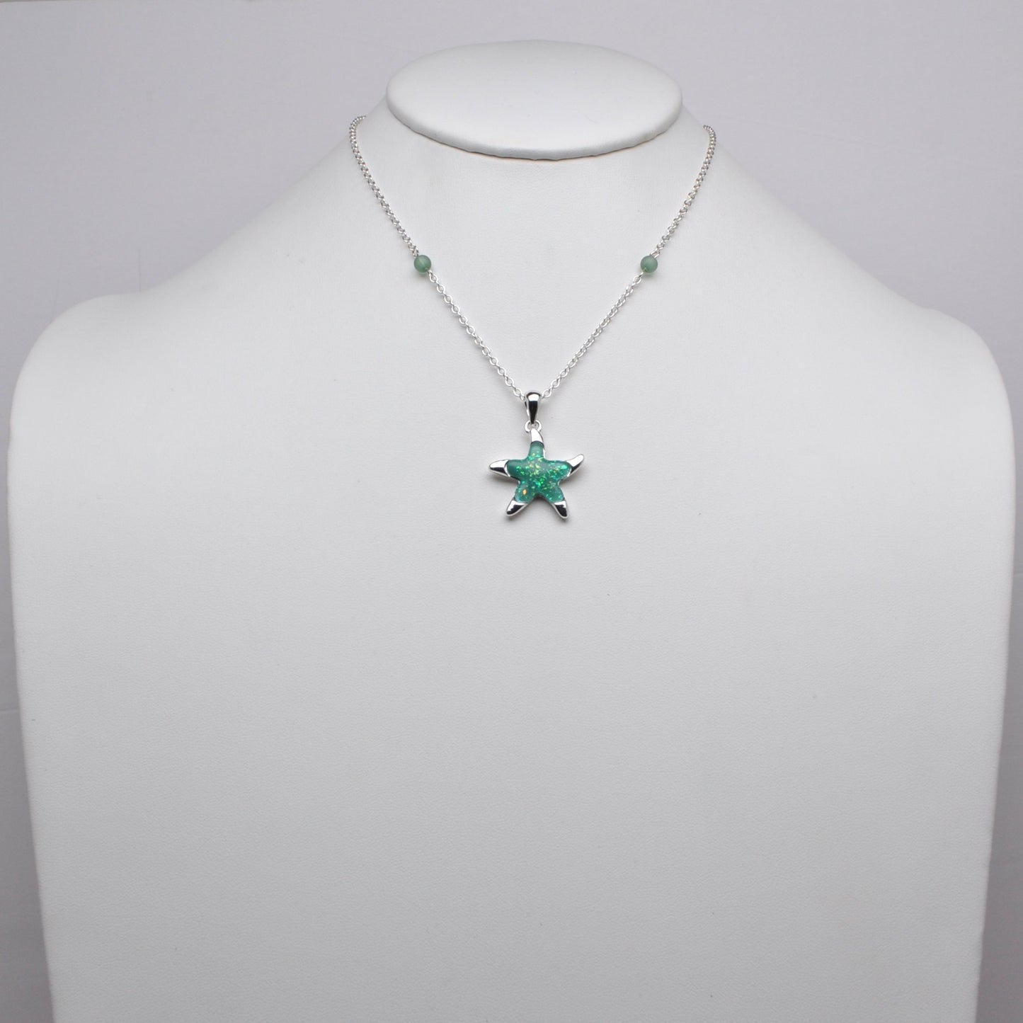 Starfish Pendant Chain Link Necklace