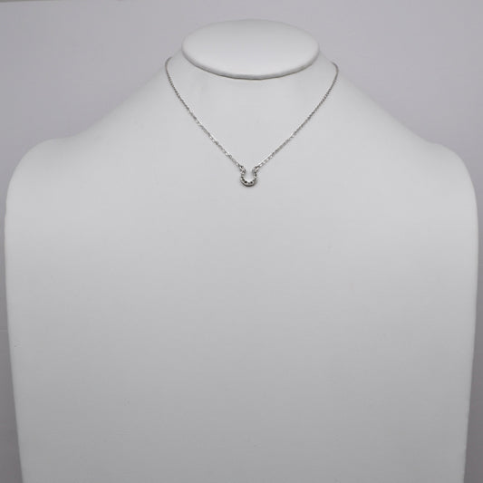 Small Horseshoe Pendant Necklace
