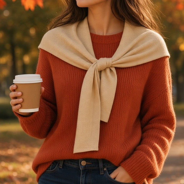 Shoulder Sweater Scarf