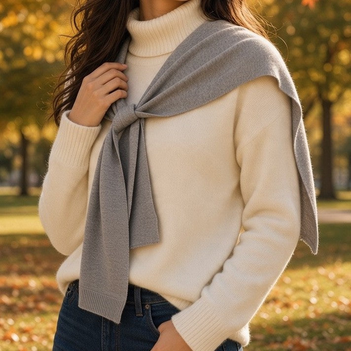 Shoulder Sweater Scarf